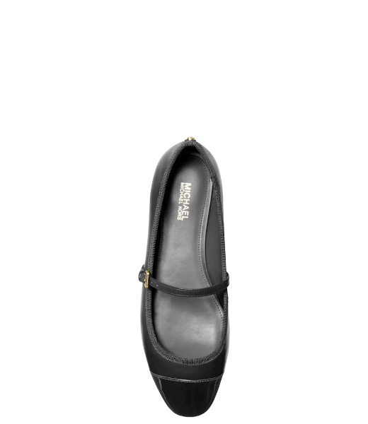 Mae Flex Ballet Black Flat Shoe