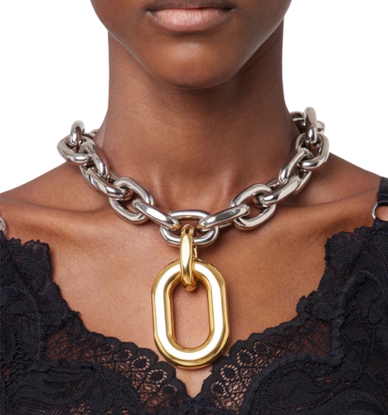 Silver/Gold Collier Choker