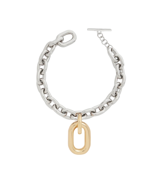 Silver/Gold Collier Choker