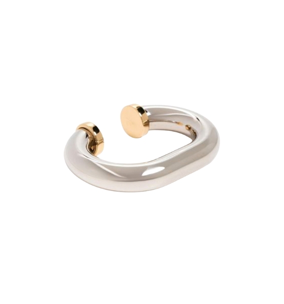Silver XL Link Cuff Manchette