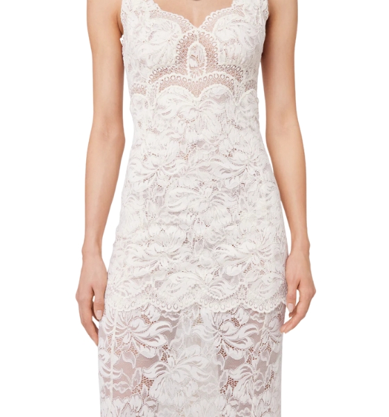 Ivory Robe Long Dress