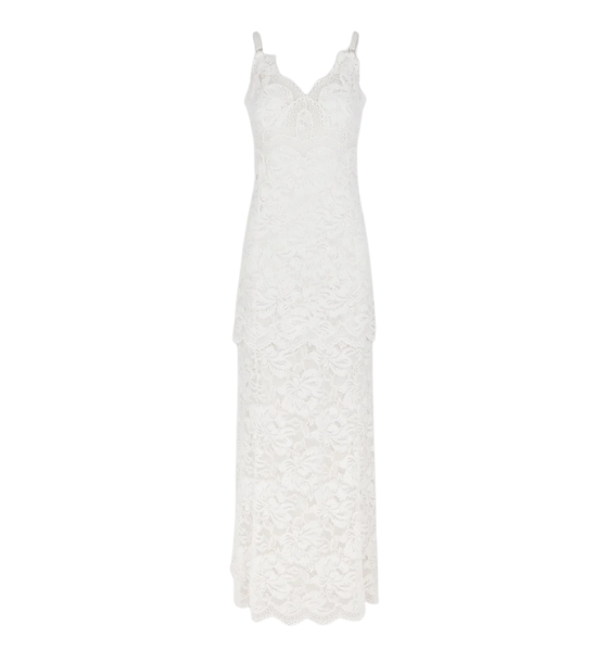 Ivory Robe Long Dress