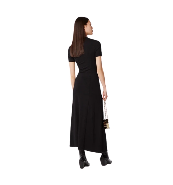 Black Robe Long Dress