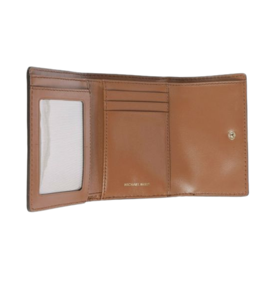 Brown Leather Bryant Md Trifold Wallet