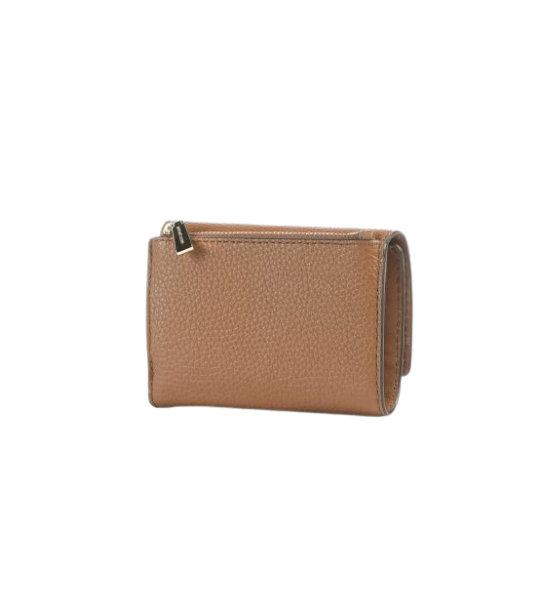 Brown Leather Bryant Md Trifold Wallet