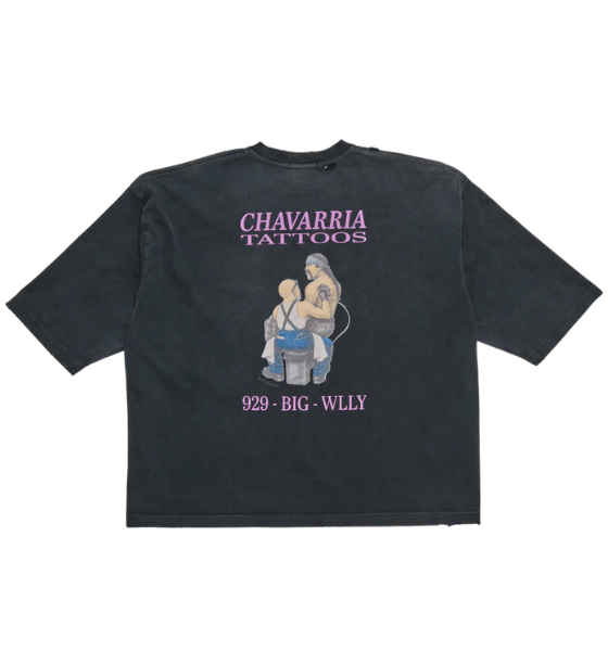 Black Willy Tattoo Buffalo Tee