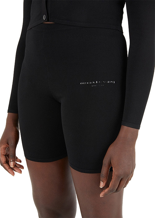 Printed High Density Logo Bike Shorts