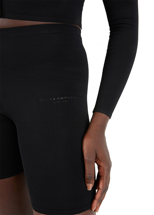 Printed High Density Logo Bike Shorts