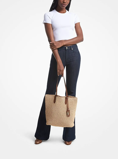 Eliza Large Straw Tote