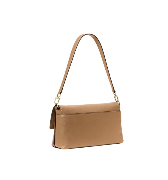 Mid Conv Luggage Leather Pouchette Xbody