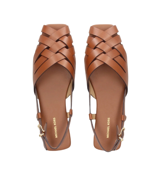 Irene Luggage Leather Slink Flat
