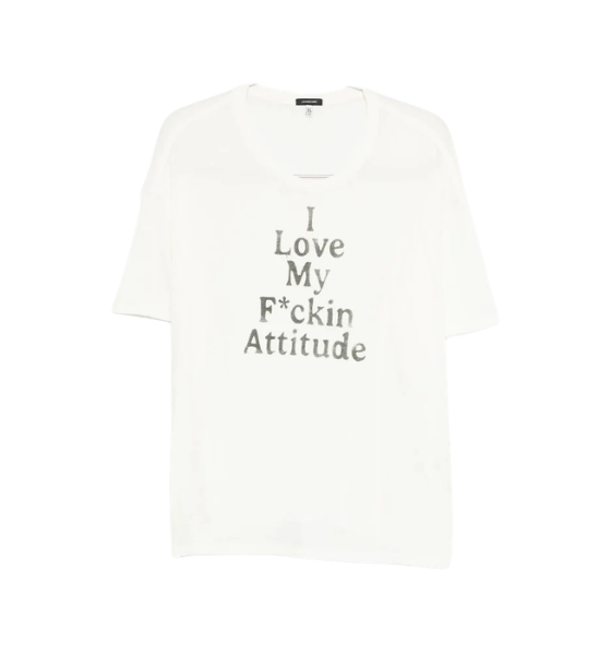 Off-White Fkn Attitude Relaxed T-Shirt