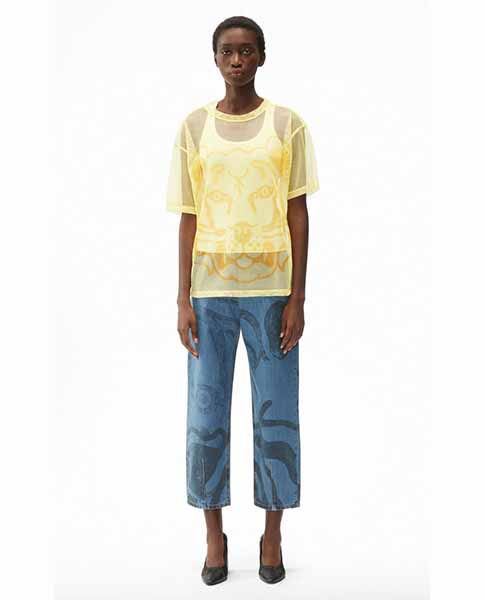 K-Tiger 2-in-1 Oversize Yellow T-shirt