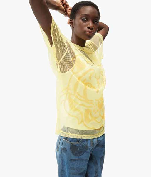 K-Tiger 2-in-1 Oversize Yellow T-shirt