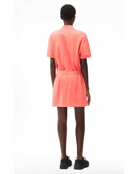 Tiger Crest Medium Orange Polo Dress