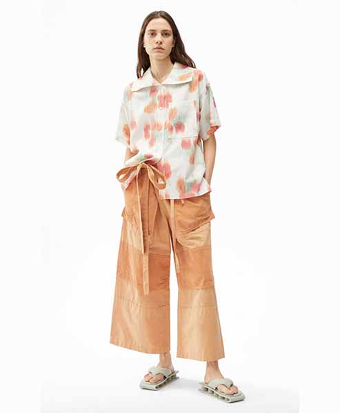 Coquelicot Orange Boxy Shirt