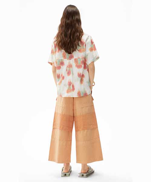 Coquelicot Orange Boxy Shirt