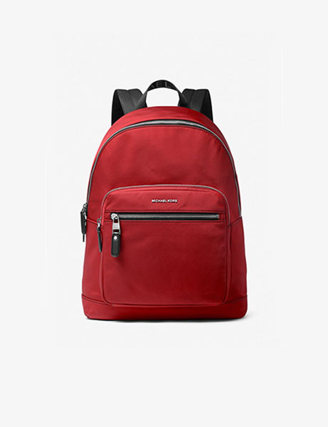 Red Nylon Backpack