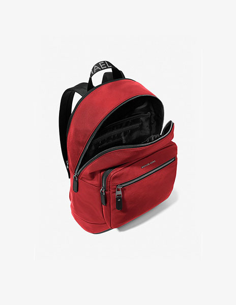 Red Nylon Backpack