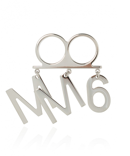 Logo Two Finger Ring