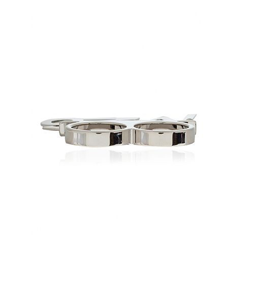 Logo Two Finger Ring