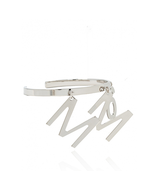 Logo Silver Bracelet