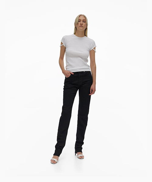 Little Ribbed Tee