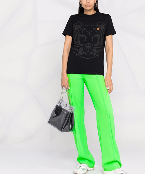 K-Tiger Loose-fitting Black T-shirt