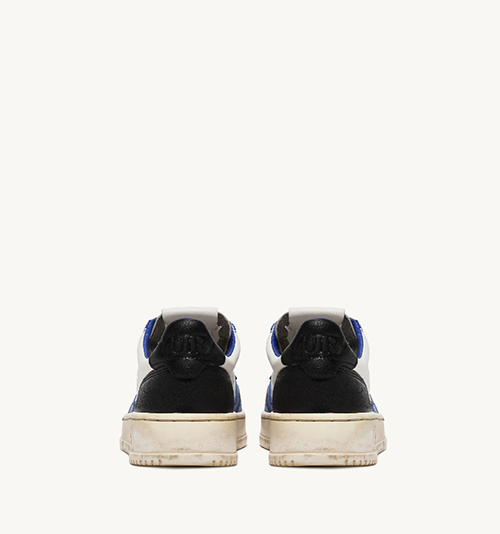 Sup Vintage Low White/Black/Blue Man