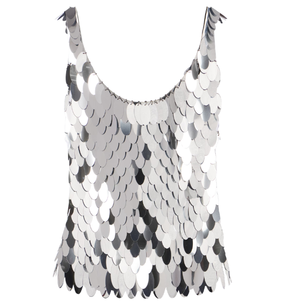 Silver Mirror HauteTank Top
