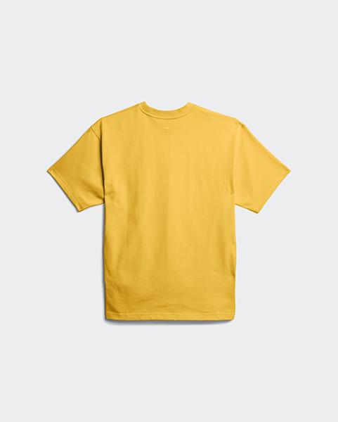 ADIDAS X PHARRELL WILLIAMS YELLOW BASICS SHIRT