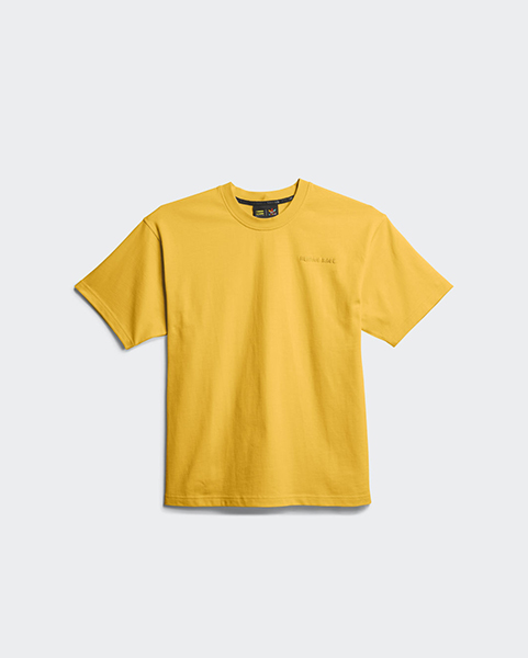 ADIDAS X PHARRELL WILLIAMS YELLOW BASICS SHIRT