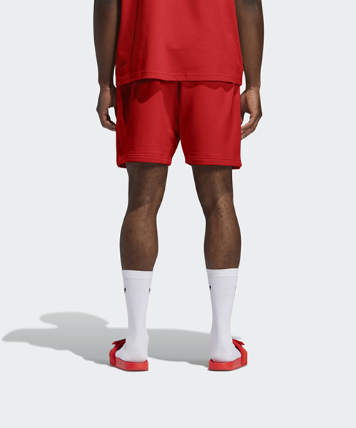 ADIDAS X PHARRELL WILLIAMS RED BASICS SHORT