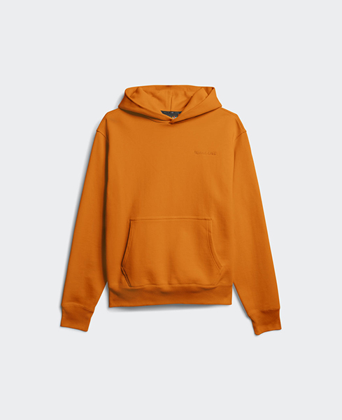 ADIDAS X PHARRELL WILLIAMS ORANGE BASICS HOOD