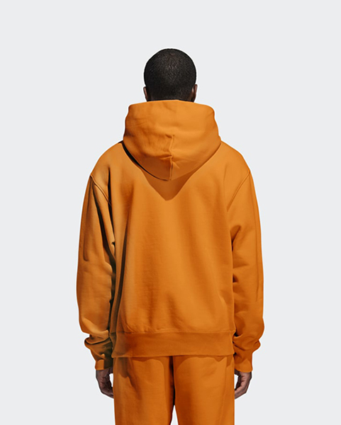 ADIDAS X PHARRELL WILLIAMS ORANGE BASICS HOOD