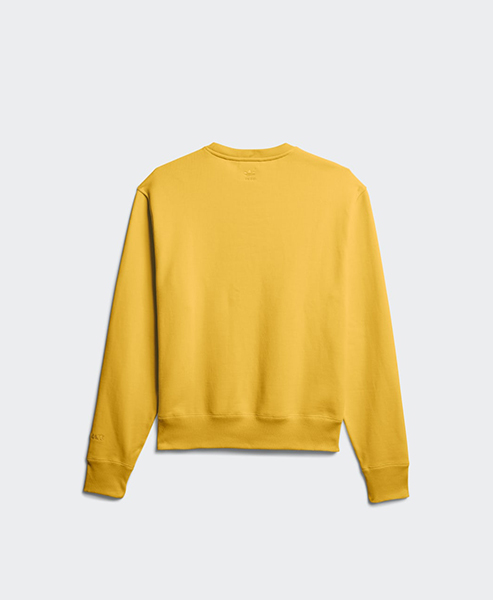 ADIDAS X PHARRELL WILLIAMS YELLOW BASICS CREW