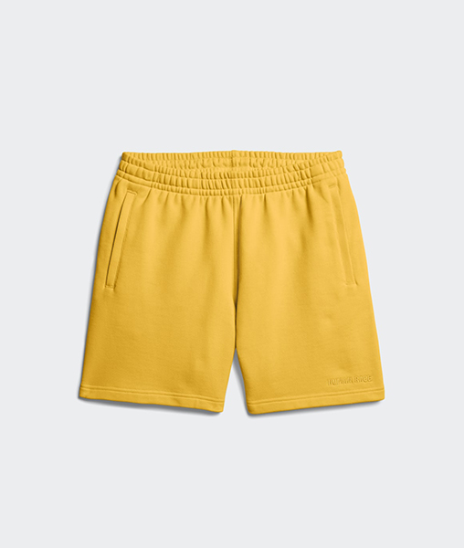 ADIDAS X PHARRELL WILLIAMS YELLOW BASICS SHORT
