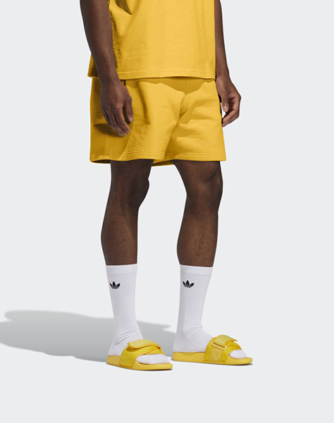 ADIDAS X PHARRELL WILLIAMS YELLOW BASICS SHORT