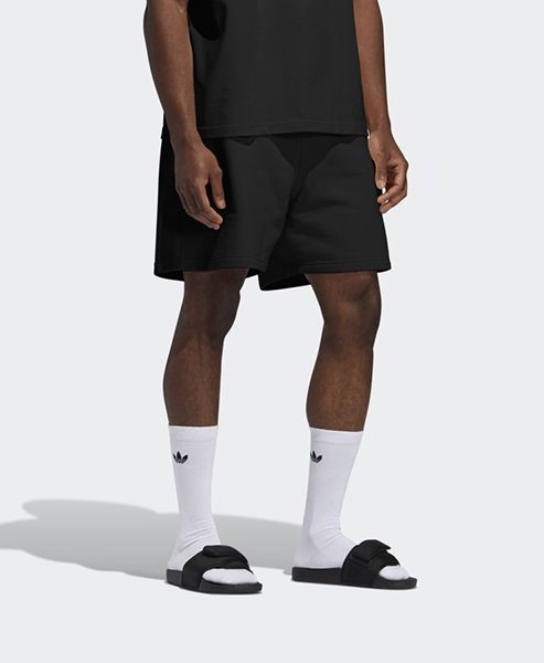 ADIDAS X PHARRELL WILLIAMS BLACK BASICS SHORT