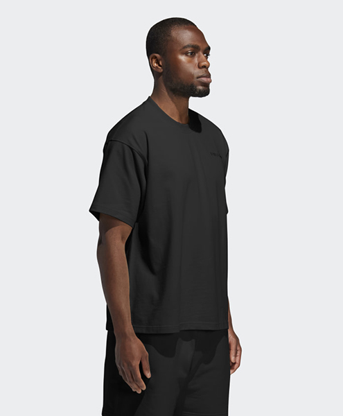 ADIDAS X PHARRELL WILLIAMS BLACK BASICS SHIRT