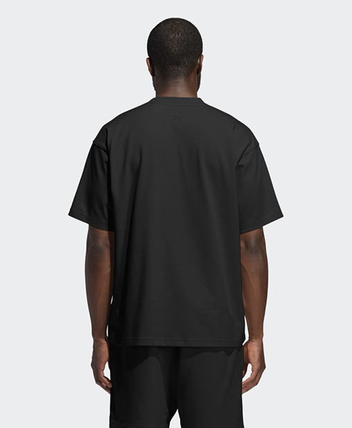 ADIDAS X PHARRELL WILLIAMS BLACK BASICS SHIRT