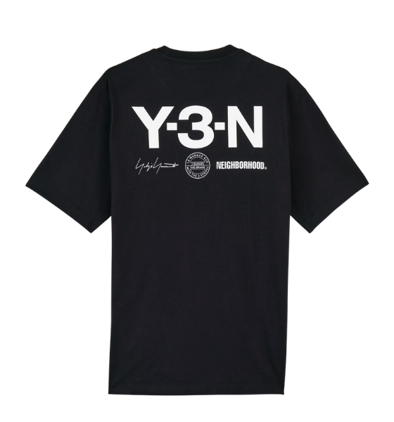 Black Frog Y-3 NBHD Graphic Tee