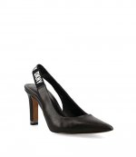 Black Slingback Pump