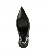 Black Slingback Pump