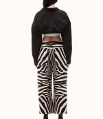Tucked Shirt Bolero And Logo Elastic Top