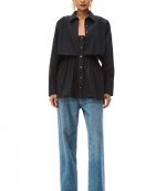 Smoked Cami With Cropped Shirt