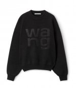 Debossed Stacked Logo Pullover