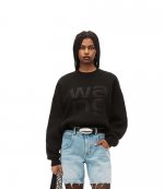 Debossed Stacked Logo Pullover