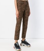 ALEXANDER WANG CULT PANT TAN LEOPARD PRINT