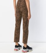 ALEXANDER WANG CULT PANT TAN LEOPARD PRINT